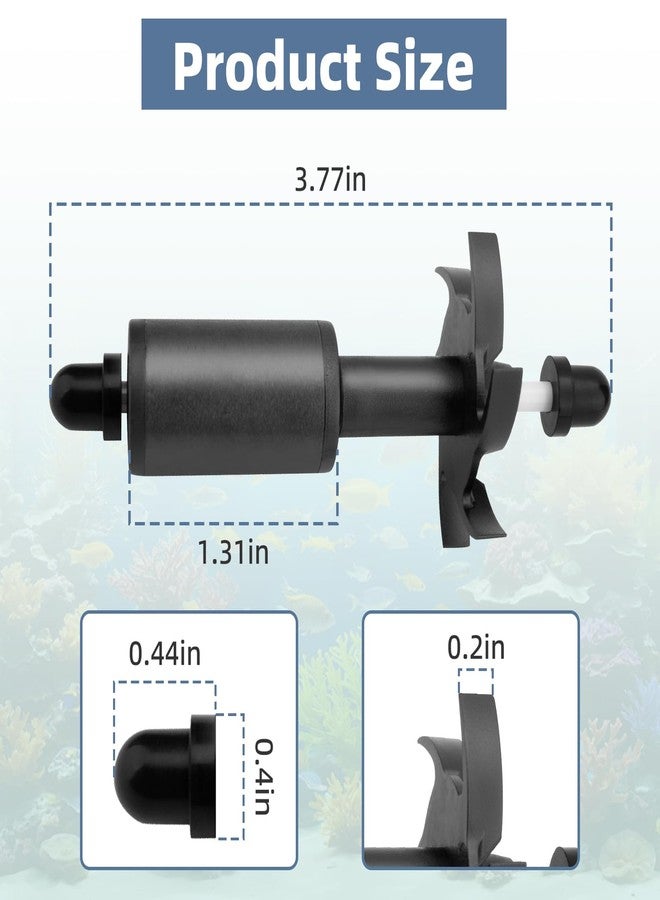 Trdzi A20208 Impeller Assembly for Fluval FX4 Canister Filter - Aquarium Magnetic Impeller Part Used for Fish Tank Filter Pumps - Image 2